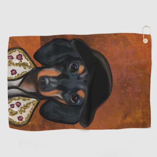 DACKEL GOLFHANDDOEK (Horizontaal)