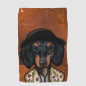 DACKEL GOLFHANDDOEK (Voorkant)