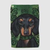DACKEL GOLFHANDDOEK (Voorkant)