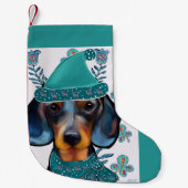 DACKEL KLEINE KERSTSOK (Voorkant)