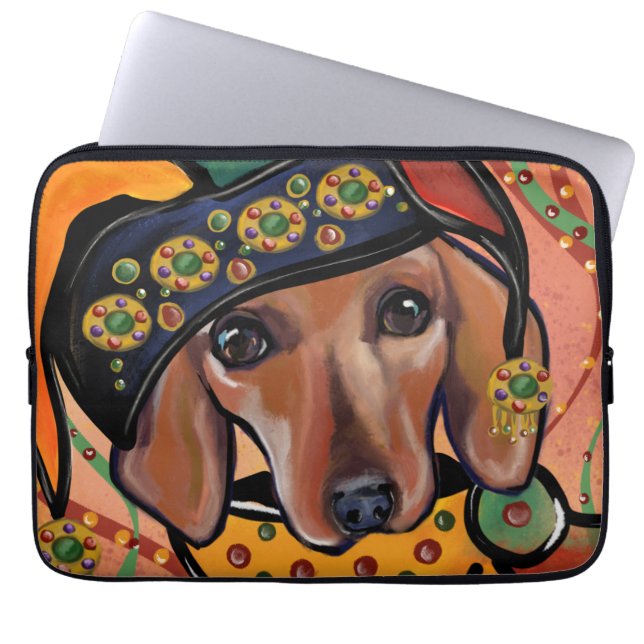 DACKEL    LAPTOP SLEEVE (Voorkant)