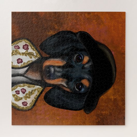 DACKEL LEGPUZZEL (Horizontaal)