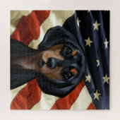 DACKEL LEGPUZZEL (Horizontaal)