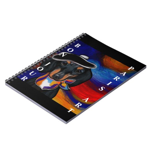 DACKEL  NOTITIEBOEK (Linkerzijde)