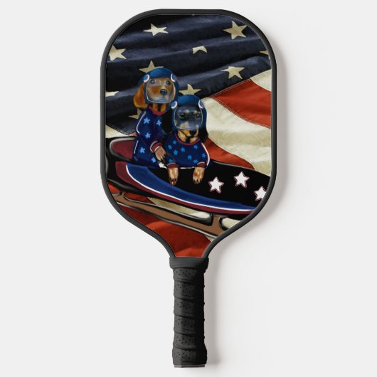 DACKEL PICKLEBALL PADDLE (Voorkant)