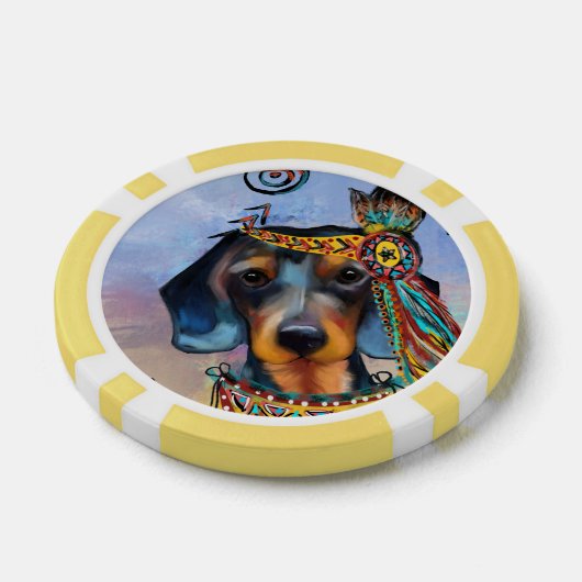 DACKEL POKER CHIPS (Enkel)