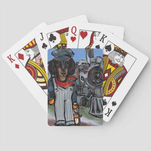 DACKEL POKERKAARTEN (Achterkant)