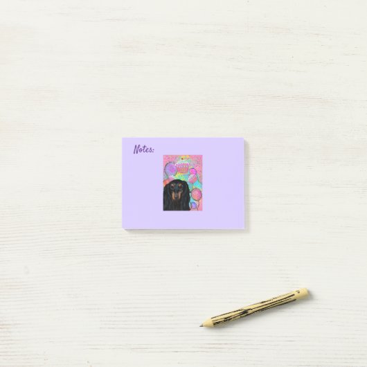 DACKEL POST-IT® NOTES (Op bureau)