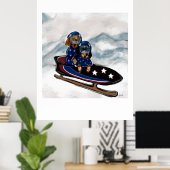 DACKEL  POSTER (Thuiskantoor)