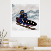 DACKEL  POSTER (Keuken)