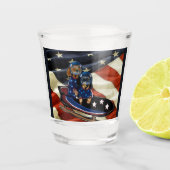 DACKEL  SHOT GLAS (Voorkant)