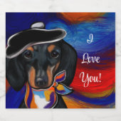 DACKEL    SPARKLING WIJNETIKET (Enkel label)