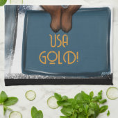 DACKEL  THEEDOEK (Gevouwen)