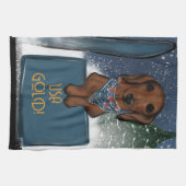 DACKEL  THEEDOEK (Horizontaal)