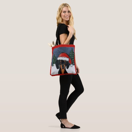 DACKEL TOTE BAG (Op model)