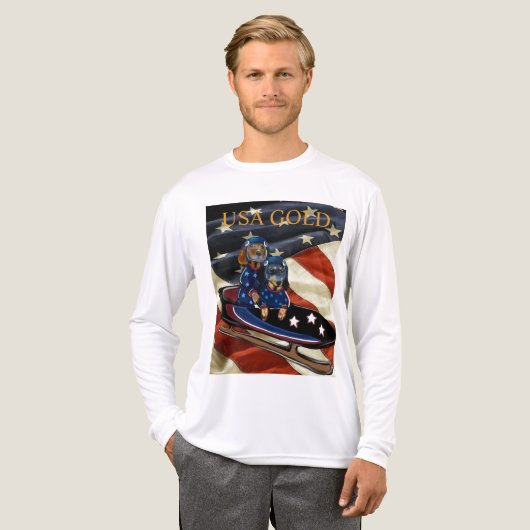 DACKEL  Tri-Blend SHIRT (Voorkant)