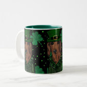 DACKEL TWEEKLEURIGE KOFFIEMOK (Voorkant links)