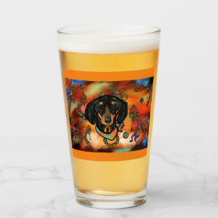 DACKEL ZUIDWESTERS KUNST GLAS