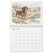Dackelkalender 2027 kalender (Mar 2027)