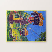 DACKELS LEGPUZZEL (Horizontaal)