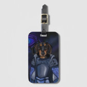 Dacshund    bagagelabel (Voorkant (verticaal))