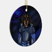 Dacshund Keramisch Ornament (Rechts)