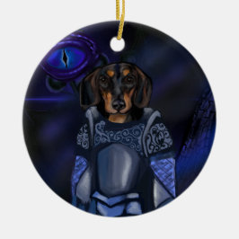 Dacshund Keramisch Ornament