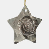 Dactylioceras-ammoniet in steen keramisch ornament (Rechts)