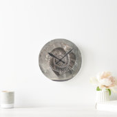 Dactylioceras-ammoniet in steen ronde klok (Huis)