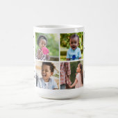 Dad 4 foto's gewoon de beste gewoonte koffiemok (Center)