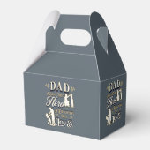 Dad A Son's First A Daughters First Love Bedankdoosjes (Achterkant)