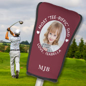 DAD aangepaste foto gepersonaliseerde monogram put Golfheadcover