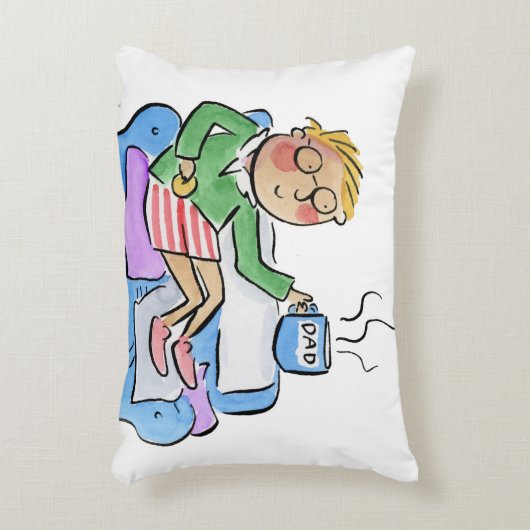 Dad Accent Kussen (Voorkant(Verticaal))