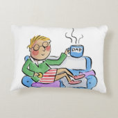 Dad Accent Kussen (Achterkant)