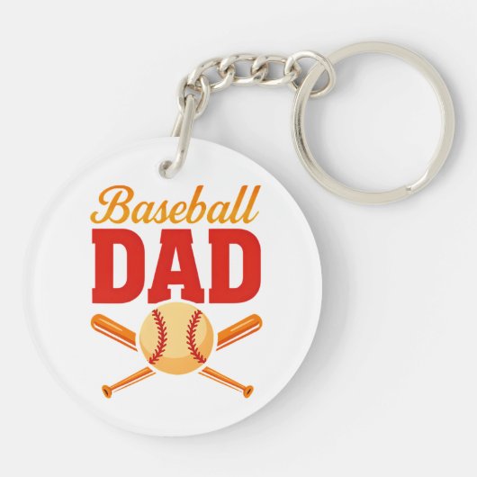 Dad Acryl Sleutelhanger (Achterkant)