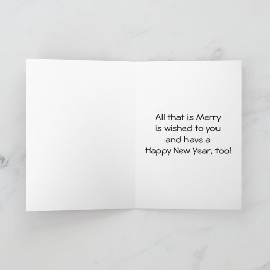 "DAD" ALLES DAT MERRY IS, IS AAN U GEWENST FEESTDAGEN KAART (Binnen)