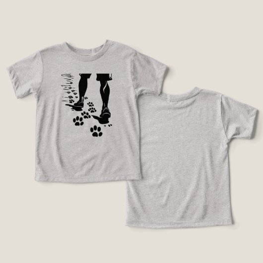 dad and dog  (Ontwerp Voorkant & Achterkant)