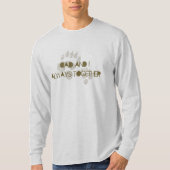 Dad and I always together T-shirt (Voorkant)