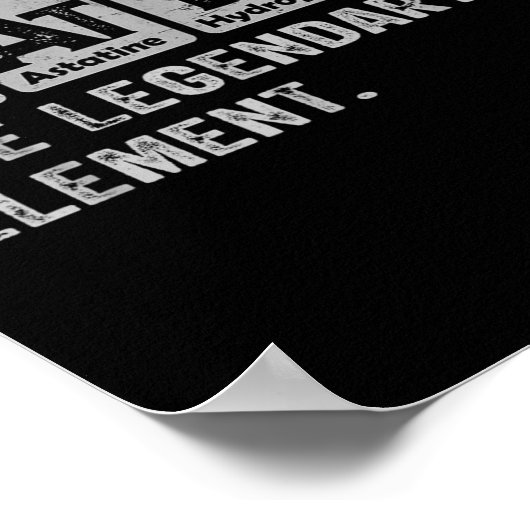 Dad And Son Matching Fathers Day Cool Family Scien Poster (Hoek)