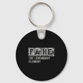 Dad And Son Matching Fathers Day Cool Family Scien Sleutelhanger (Voorkant)