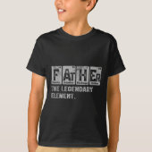Dad And Son Matching Fathers Day Cool Family Scien T-shirt (Voorkant)