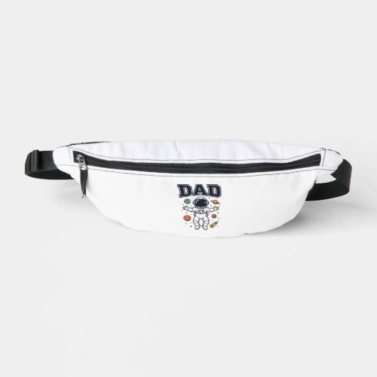 Dad Astronaut Space Vector Shirt Ontwerp_1 Heuptasje (Voorkant)