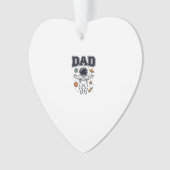 Dad Astronaut Space Vector Shirt Ontwerp_1 Ornament (voorkant)