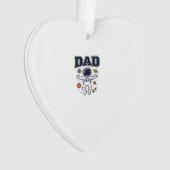 Dad Astronaut Space Vector Shirt Ontwerp_1 Ornament (voorkant)