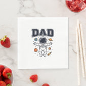 Dad Astronaut Space Vector Shirt Ontwerp_1 Servet (Insitu)