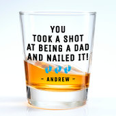 Dad Baby Feet Shot Glas