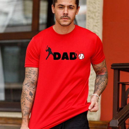 Dad baseball t-shirt
