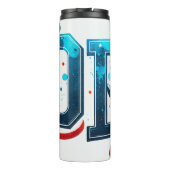 Dad Baseball: ultieme sportfan Thermosbeker (Achterkant)