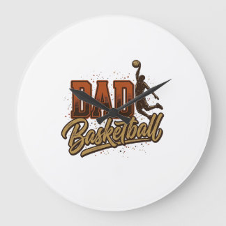 Dad Basketball Vintage Engraving Shirt Design_1 Grote Klok