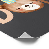 Dad Beary First Birthday Shirt Matching Family Out Poster (Hoek)